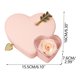 thumbnail image 3 of Caja De Regalo Joyero de corazón rosa con rosa preservada, caja de regalo de recuerdo de doble corazón para mujer (1 unidad) JASKFLY, 3 of 9