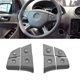 thumbnail image 2 of Botón de interruptor de control del volante del automóvil para W164 ML B/R Class W251 W245 gris, 2 of 5