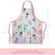thumbnail image 3 of Delantal SANDJEST Ice Cream Kid para niñas con bolsillo y gorro de chef, 3 of 8