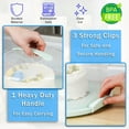 thumbnail image 4 of EXTRA LARGE Cake Carrier/Cake Container with Server (Holds up to 12 inch 3-layer cake) Cake Carrier With Lid And Handle /Cake Holder with Lid/Cake Cover Cake Plate Clear Cake Dome Cake Plate With Lid, 4 of 7