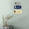 thumbnail image 5 of Signs ByLITA Fancy Please Use Paper Towels Sparingly Sign (Blue) - Large, 5 of 8