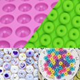 thumbnail image 5 of Moldes de silicona Yashi 2 unidades 50 cavidades para gomitas y donas, 5 of 5