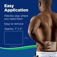 thumbnail image 3 of Salonpas Hot Large Unscented Pain Relief Patch with Capsicum, 3 Count, For Muscle Soreness & Joint Pain, 3 of 8
