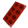 thumbnail image 2 of Molde de jabón hecho a mano de silicona cilíndrico de 8 ranuras Molde de pastel redondo DIY Accesorios para hornear de cocina Methold  JJ17592-00, 2 of 6