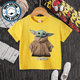 thumbnail image 4 of Camiseta de algodón con cuello redondo para niños de verano, camiseta de manga corta para niños y niñas, camiseta juvenil con estampado Ugly Union Ronda, camiseta 100 % algodón, 4 of 5