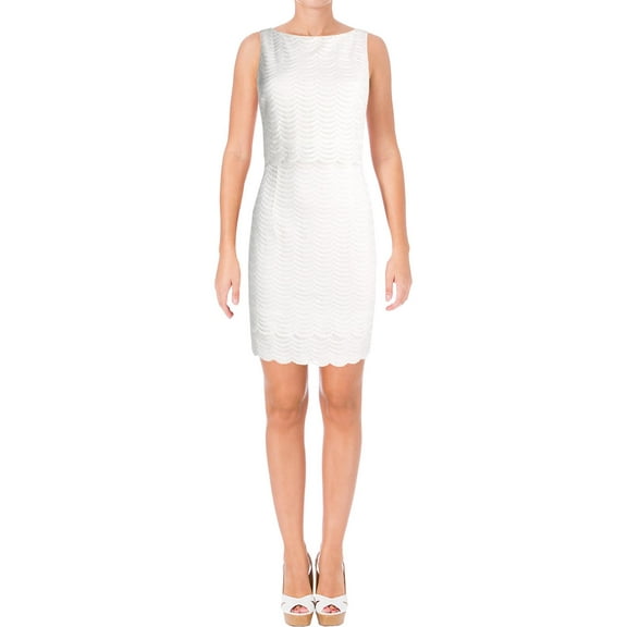 Polo Ralph Lauren Womens Lace Popover Casual Dress