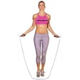 thumbnail image 3 of Speed Jump Rope - Fast Jumping Ropes - Endurance Workout For Boxing Or Just Staying Fit Pink, 3 of 5