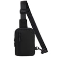 thumbnail image 2 of Deago Mini Sling Bag for Men Women Small Waterproof Crossbody Bag Shoulder Phone Chest Bag for Hiking Travel (Black), 2 of 9