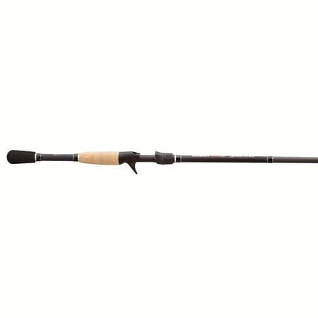 Lew s Laser SG1 Casting Fishing Rod 7-Foot 1-Piece Rod Medium Power Black