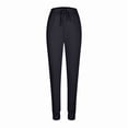 thumbnail image 2 of Aricy Women Casual Sweatpants Sport Pants Elastic Waist Drawstring High Bottom Sweatpant Comfy Fall Winter Joggers Pants with Pockets Athletic Outfits Clothes, 2 of 5