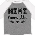 thumbnail image 4 of Inktastic Mimi Loves Me Baby Clothes Girl Girls Long Sleeve Baby Bodysuit, 4 of 5