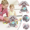thumbnail image 3 of Cute Hide And Seek Elephant Plush Doll – Interactive Stuffed Animal with Peek-a-Boo Function, Songs, and Soft Material for Play and Comfort, 3 of 7