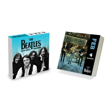 Cal 2026- The Beatles Daily Desktop, (Paperback)