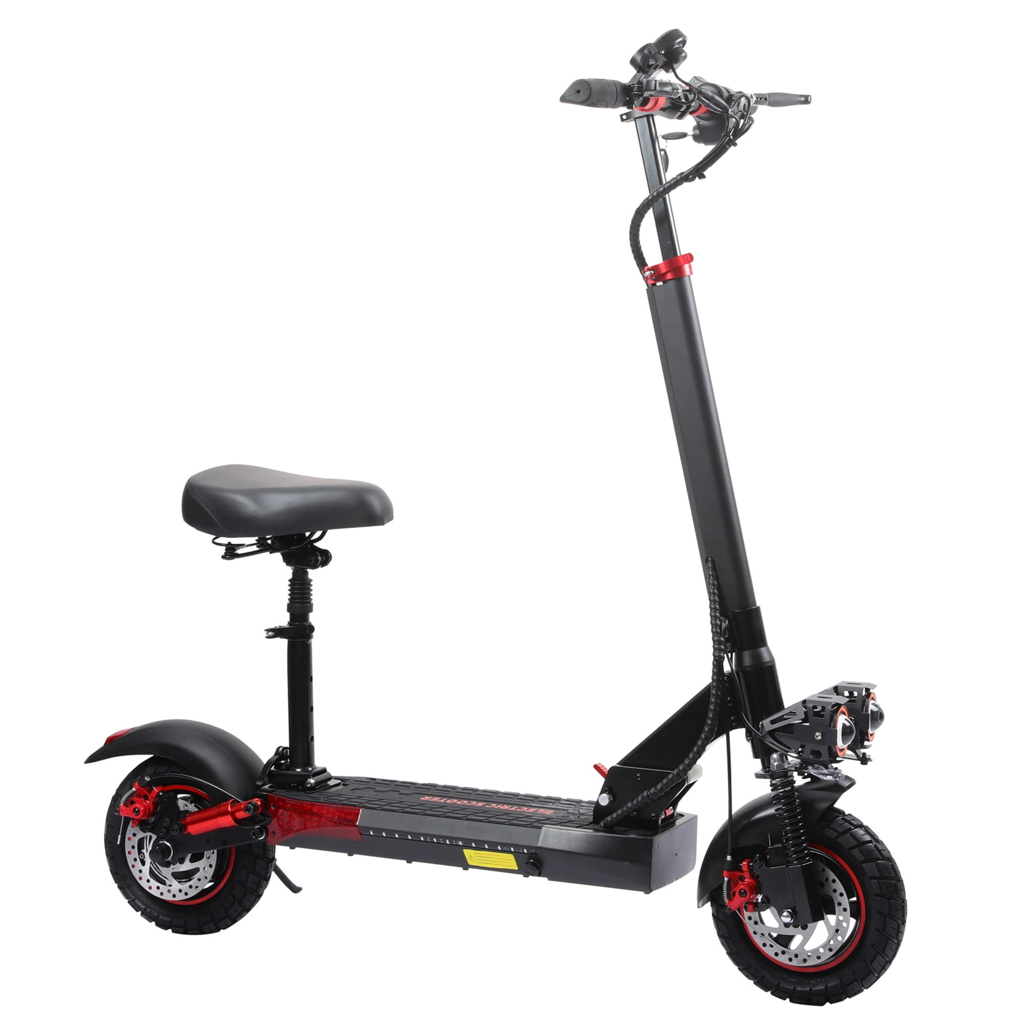 FREEBOY J01 Electric Scooter Adult,800W Motor,Maximum 28 MPH,48V 15Ah 28 Miles,10 inch All Terrain Tires,Foldable Commuting Electric Scooter,UL2272