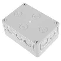Junction Box Charger Disconnect Outdoor Enclosure Weatherproof Outlet Cover Electrical Light Grey
