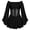 S1580 Black, variant on Sanphen Girls Pirate 2 Pieces Dress with Belt Set Halloween Party Dress Up