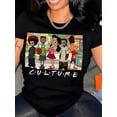 thumbnail image 5 of 【New Arrival】Black Culture Retro African American Kids Character Graphic T-Shirt, Unisex Cotton Crew Neck Black History Month Casual Tee, Melanin Culture Gift, 5 of 8