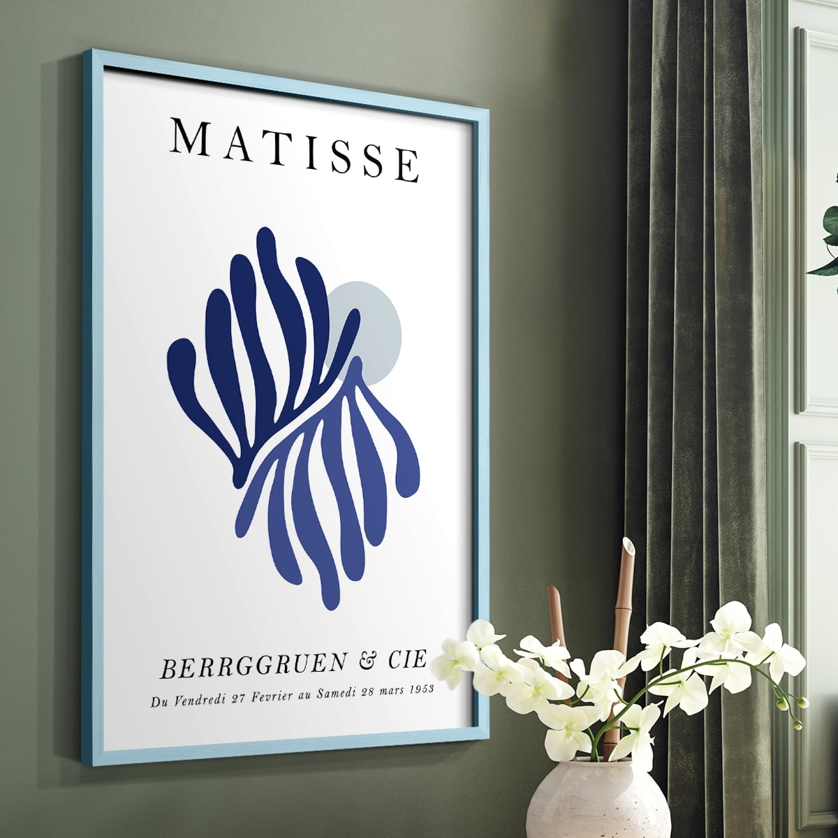 Matisse CCXCVI in Solid Wood 11 x 14 Framed Print