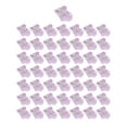 thumbnail image 3 of 50x cerdito luminoso microadornos para paisajismo conjunto de figuras en miniatura para decoración de plantas en macetas de paisaje de jardín Púrpura claro, 3 of 9