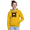 thumbnail image 4 of Wyoming Buffalo Cowboy Attitude Hoodie Sweatshirt Women Men Brisco Brands 4X, 4 of 5