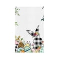 thumbnail image 2 of Hbdhejl Easter Kitchen Dish Towel Striped Rabbit Print Household Kitchen Towel, 2 of 4