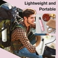 thumbnail image 5 of SPOKKI 2-Pack Travel Umbrella, Automatic Windproof Compact UV Sun Protection Folding Umbrella for Backpack, Lightweight, 5 of 7