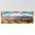thumbnail image 2 of 22x11 Wide Bronze Real Wood Picture Frame Width 1.5 inches | Interior Frame Depth 0.5 inches |, 2 of 8