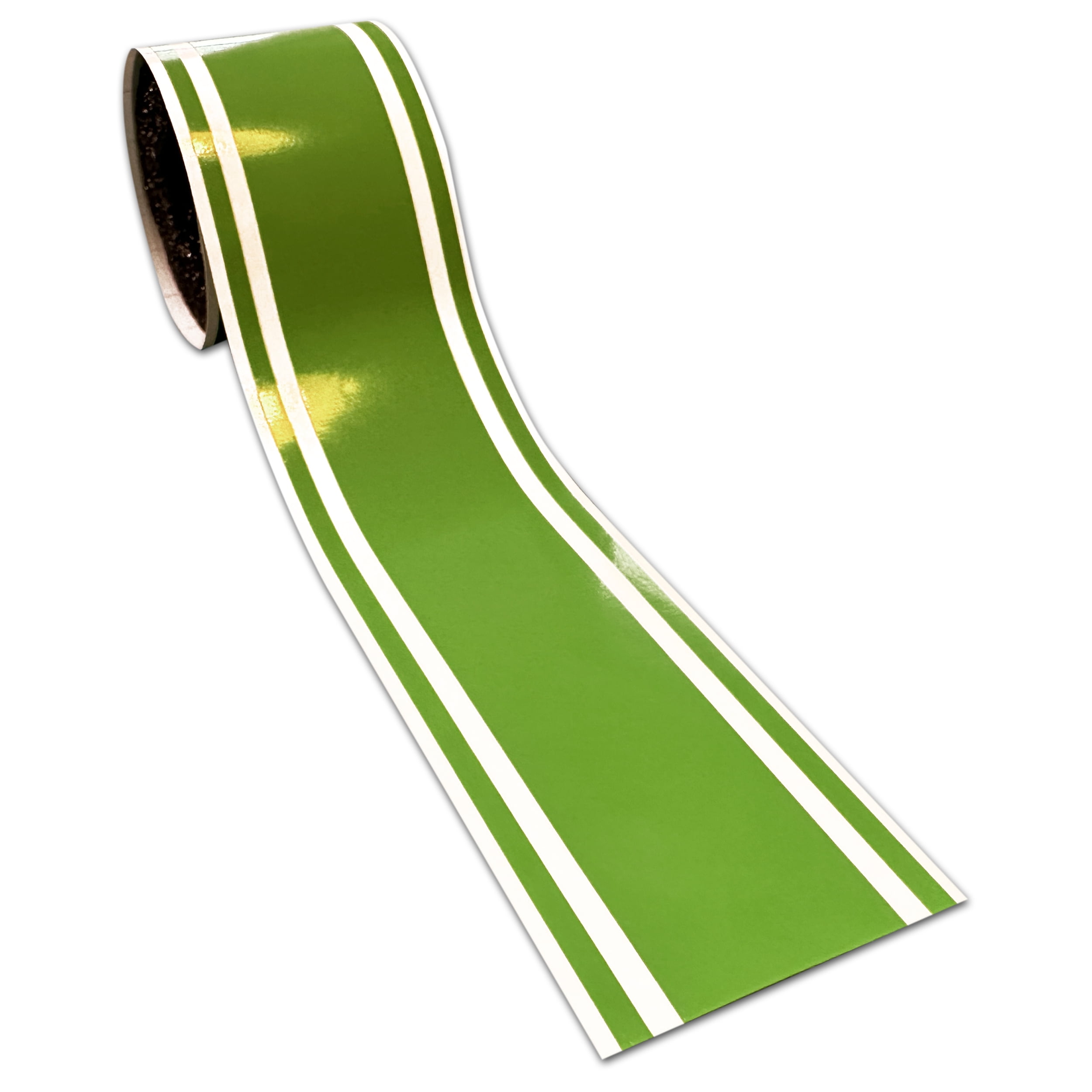 3"x72" Lime Green Vinyl Racing Stripes Car Boat Trailer Sticker