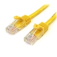 thumbnail image 1 of StarTech.com 10 ft Yellow Snagless Cat5e UTP Patch Cable - Category 5e - 10 ft - 1 x RJ-45 Male - 1, 1 of 3