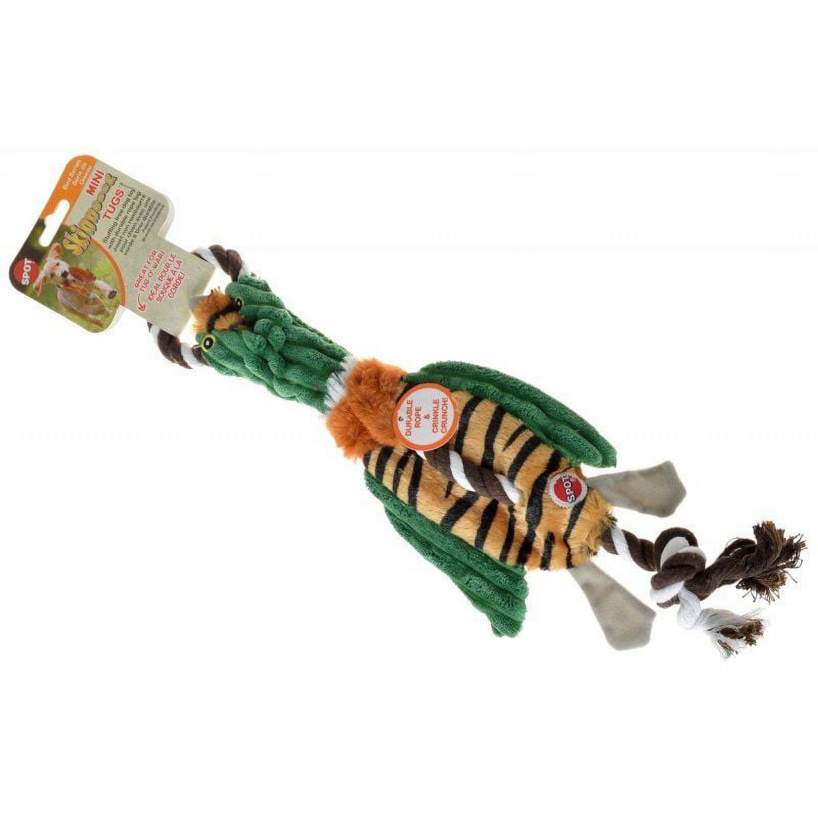 Fat Cat Classic Terrible Nasty Scaries Dog Toy - Floppy Squeaky Cat Plush For Large Dogs