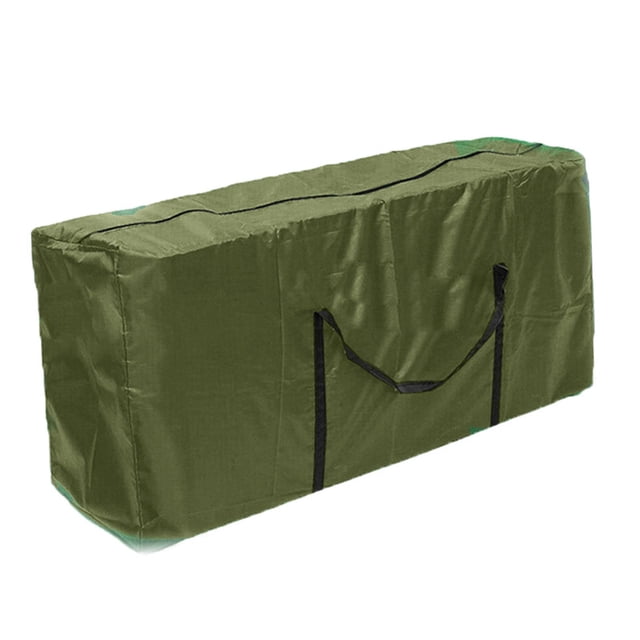 Sac de Rangement pour Coussin Rectangulaire Extérieur / Housse avec Fermeture Éclair 122x39x55