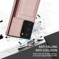 thumbnail image 5 of Back Wallet Case for Samsung Galaxy Note 20 Ultra, RFID Blocking Card Slots Holder Premium PU Leather Protective Cover with Kickstand Magnetic Closure Shockproof Anti-Fingerprint Dustproof Ca,Rosegold, 5 of 6