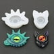 thumbnail image 2 of Molde de Silicona de Demonio Ojo 3D / Molde de Silicona Desmontable para Colgantes de de Cristal, Artesanías, Fondants DIY , 35x37x21mm Soledad molde de silicona ojos de diablo, 2 of 3