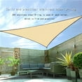 thumbnail image 6 of Limited Time Deal karymi 118x118x118 Inch Triangles Sun Shade Sails Block Awning for Outdoor Patio Garden Backyard Limited Time Deal Weekly flyer Sports and Outdoors, 6 of 7