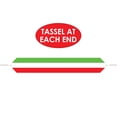 thumbnail image 4 of 12 Pack Beistle Fiesta Printed Red - White/Green Paper Table Runner, 4 of 8
