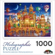 Cra-Z-Art Holographic 1000-Piece Downtown Jigsaw Puzzle