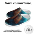 thumbnail image 6 of Lsque Surreal Body Art Pattern Womens Comfort Cotton on Scuff With Memory Foam and Anti-skid Sole Slipper-42/43, 6 of 7