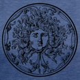 thumbnail image 3 of CafePress - Medusa Women's Deluxe T Shirt - Womens Tri-blend T-Shirt, 3 of 4