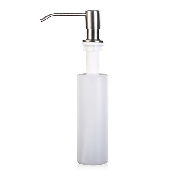 300ML 304Stainless Steel Kitchen Sink Soap Dispenser Built in Hand Sink ...