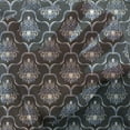 thumbnail image 3 of Dark Blue Tulle Curtains with Rod Pocket, Vintage Royal Damask Motifs Swirls Curvy Tile Victorian Fashion, Sheer Drape for Wedding Party 2 Panels, 7 Sizes, Pale Blue Dark Blue, by Ambesonne, 3 of 3