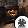 thumbnail image 3 of Bewildely Mini estufa de calor para chimenea, ventilador de leña, quemador de fuego de madera, calentador doméstico de aleación de aluminio, Electrodomésticos Bewildely HA065003-00, 3 of 6