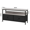 50 Inch 2 Drawer Dresser TV Stand With Shelves Entertainment Storage 50-inch-2-drawer-dresser-tv-stand-with-shelves-entertainment-storage