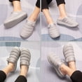thumbnail image 7 of Dannto Men Women Winter House Slippers Indoor Outdoor Anti-slip Warm Shoes, 7 of 7