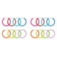 thumbnail image 1 of 16 Piezas Anillos de Buceo Juguetes para la Piscina, Coloridos Anillos de Piscina para Niños, Entrenamiento Subacuático, Juguete de Anillo de Buceo para Piscina para Niños, 1 of 6