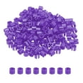 thumbnail image 1 of Uxcell Clothes Hanger Marker Blank Plastic Garment Tags Size Hanger Markers for Garment Color Coding Snap Labels Accessories Dark Purple, 1 of 7