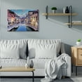 thumbnail image 2 of Stupell Industries Traditional Venice Cityscape Canal Bridge Architecture Abstract Photography Gallery Wrapped Canvas Art Print Wall Art, 30 x 40, 2 of 6