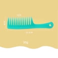 thumbnail image 2 of Peine De Dientes Anchos De Plástico Para Cabello Rizado, Peine Para Desenredar Cabello Largo Y Húmedo ANGGREK  Otros, 2 of 7