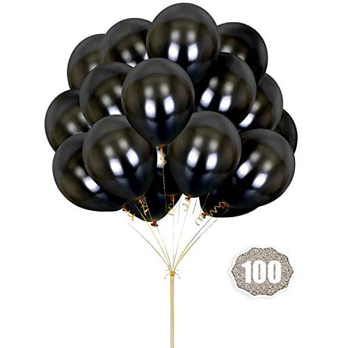 10/20/50PC 12" Confetti Latex Balloons Helium B-DAY Party Wedding Baby Shower UK 