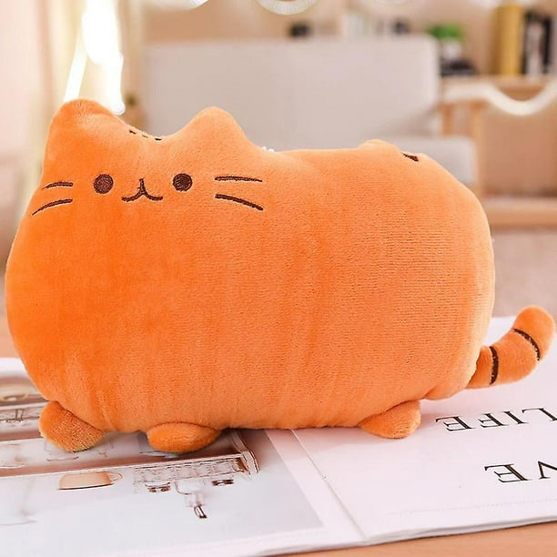 Almohada de peluche de gato Kawaii cojin de gatito mu eco de peluche juguetes de regalo de vacaciones para ni os