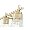 thumbnail image 6 of Z-Lite Belle 3 Light Vanity in Modern Gold color, Steel frame, 6 of 8
